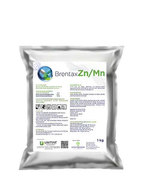 Brentax Zn/Mn — Asfert Global ambalajı · Topraklı Tarım Konya