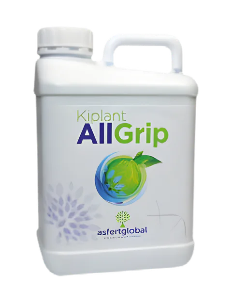 Kiplant All-Grip — Asfert Global ambalajı · Topraklı Tarım Konya