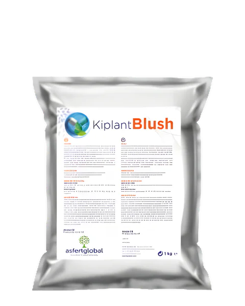 Kiplant Blush — Asfert Global ambalajı · Topraklı Tarım Konya