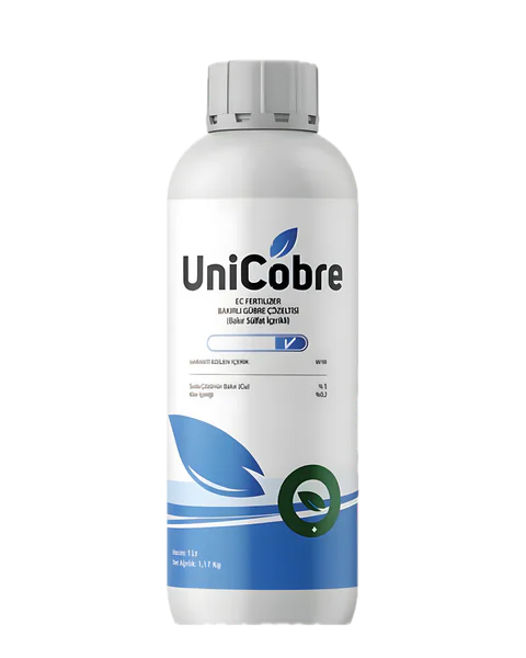 UniCobre — Humic ambalajı · Topraklı Tarım Konya
